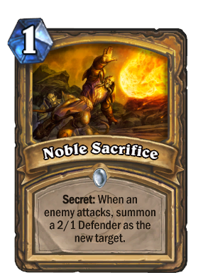 Noble Sacrifice